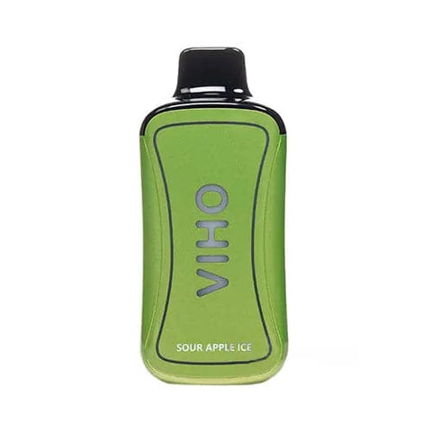 Sour Apple Ice Viho Supercharge 20K – tart green apple flavor with a cooling menthol finish for a sweet-sour balance.