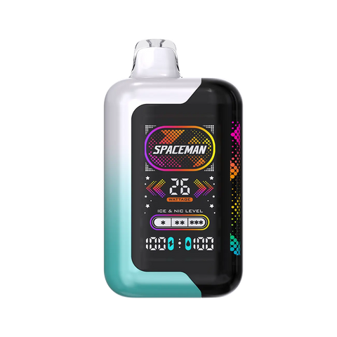 Smok Spaceman SP40000 Fresh Mint vape flavor, delivering an invigorating burst of cool mint – perfect for a crisp and refreshing experience.