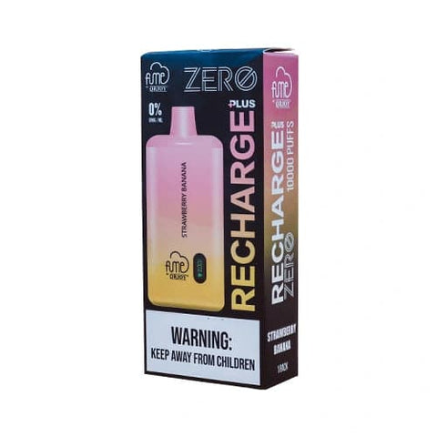 Strawberry Banana - Fume Recharge Plus Zero 10k Vape