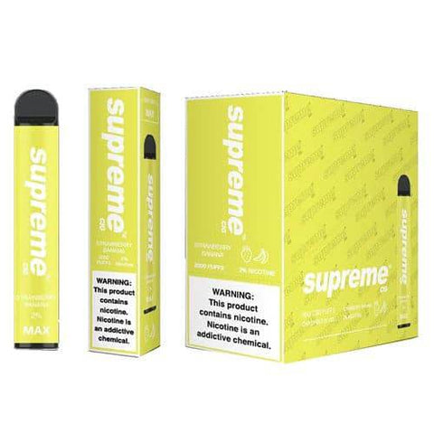 SUPREME MAX DISPOSABLE VAPE DEVICE - 1PC - Vape City USA - Vaporizers & Electronic Cigarettes