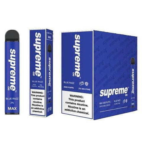 SUPREME MAX DISPOSABLE VAPE DEVICE - 5PK - Vape City USA - Vaporizers & Electronic Cigarettes