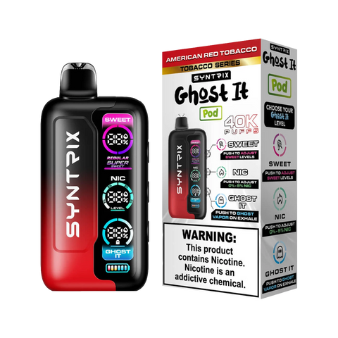 Syntrix Ghost It 40K Puffs Disposable Vape