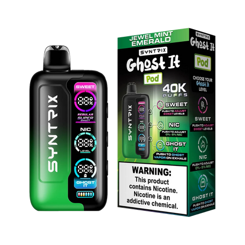 Syntrix Ghost It 40K Puffs Disposable Vape