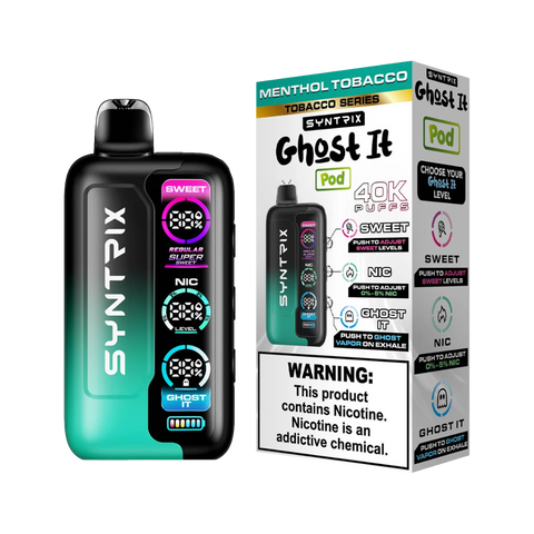 Syntrix Ghost It 40K Puffs Disposable Vape