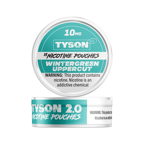 Tyson 2.0 Wintergreen 10mg – Extra Strong Wintergreen