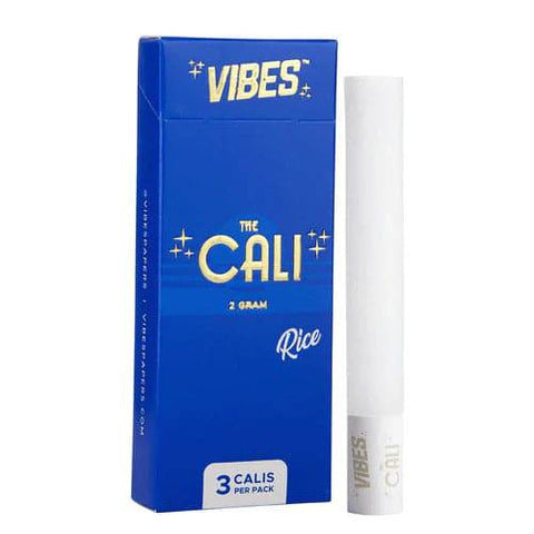 VIBES CALI RICE PRE ROLLED 1-GRAM CONE 3-PACK - Vape City USA - Smoking Accessories