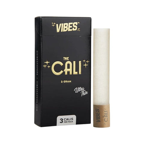 VIBES CALI ULTRA THIN PRE ROLLED 3-GRAM CONE 3-PACK - Vape City USA - Smoking Accessories