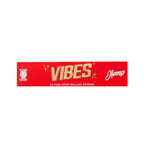 VIBES KING SIZE HEMP ROLLING PAPERS PACK - Vape City USA - Smoking Accessories