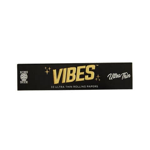 VIBES KING SIZE ULTRA THIN ROLLING PAPERS 50CT BOX - Vape City USA - Smoking Accessories
