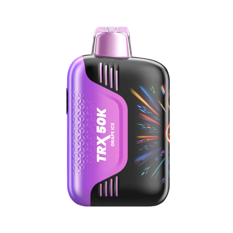VIHO TRX 50K Disposable Vape – Grape Ice with sweet and chilled inhale