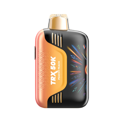 VIHO TRX 50K Disposable Vape – Peachy Peach fruit flavor with smooth exhale