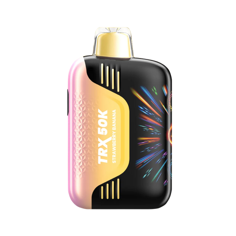 VIHO TRX 50K Disposable Vape – Strawberry Banana blend with creamy texture