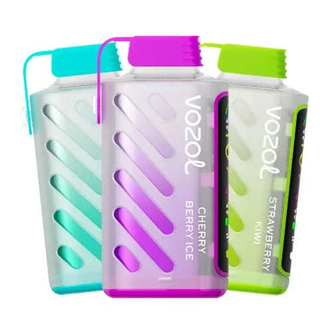 3 disposable vapes from the cutting-edge Vozol Gear Power 20000 series, showcasing an array of vibrant colors and enticing flavors. Each device features advanced S.i.L.C Tech for smooth, consistent puffs and offers up to 20000 puffs with its 20mL pre-filled e-liquid and efficient dual mesh coils. The 5-Pack provides an incredible total of 100000 puffs and allows vapers to explore a diverse range of tantalizing Vozol vape flavors.