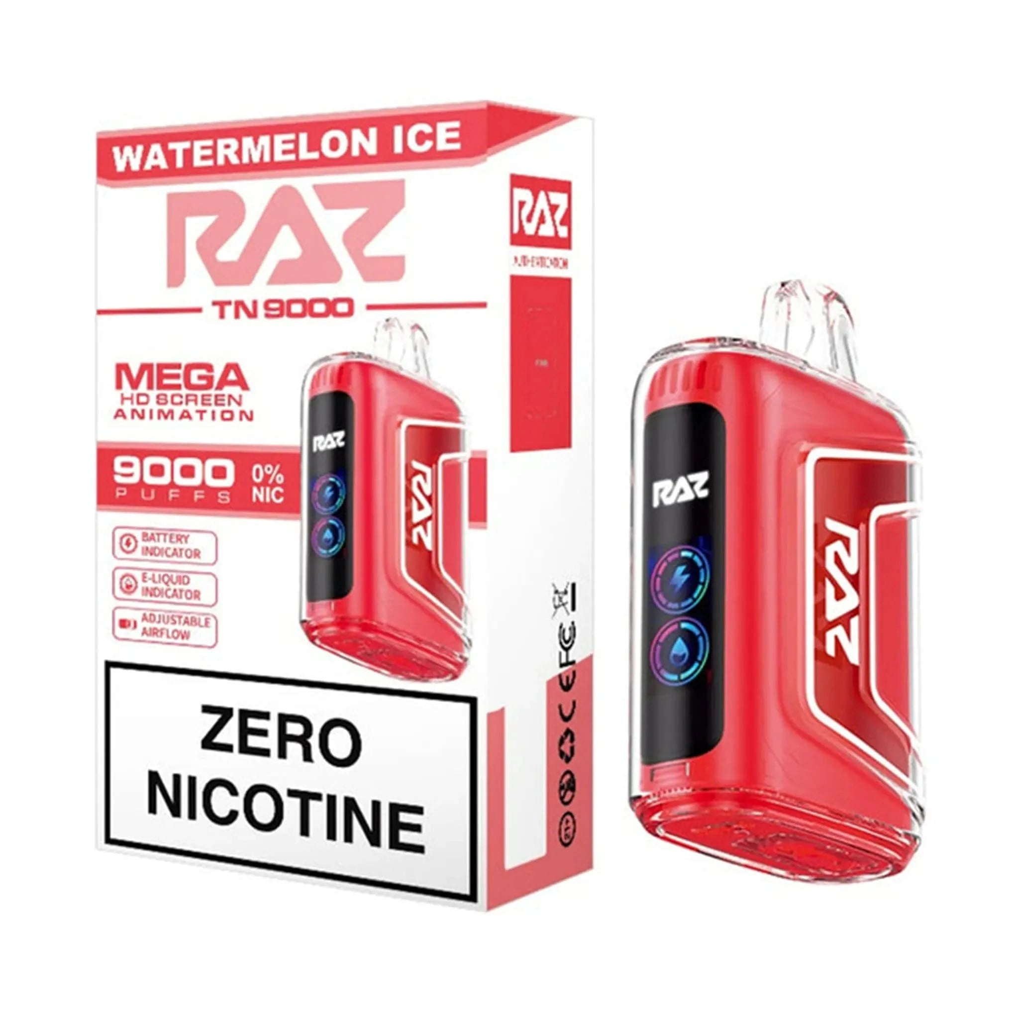 RAZ Vape TN9000 ZERO: Ultimate Nicotine-Free Experience