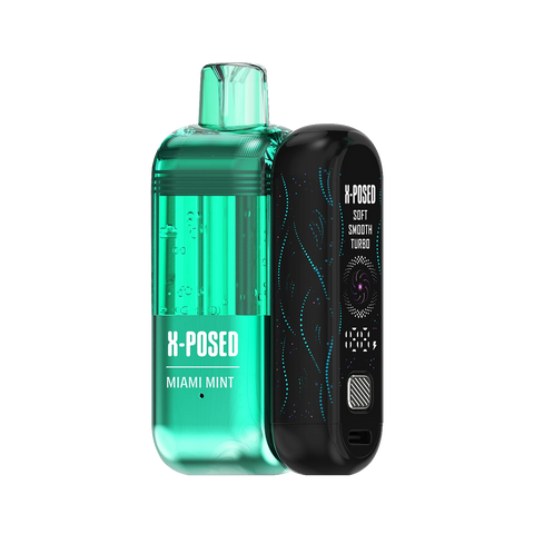 X-Posed 35K Disposable – Miami Mint flavor