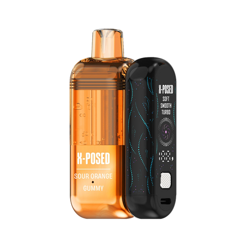 X-Posed 35K Disposable – Sour Orange Gummy flavor