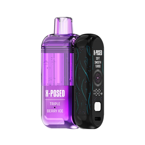 X-Posed 35K Disposable – Triple Berry Ice flavor