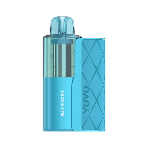 Blue Razz Ice YOVO JB50000 Disposable Vape Pod – 50,000 puff salt nic flavor