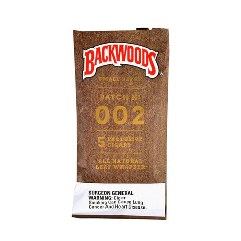 BACKWOODS CIGAR WRAPS SMALL BATCH 002 - 1PC - Vape City USA