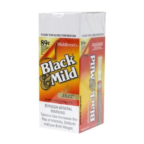 BLACK & MILD CIGAR JAZZ SINGLE - 25CT BOX - Vape City USA