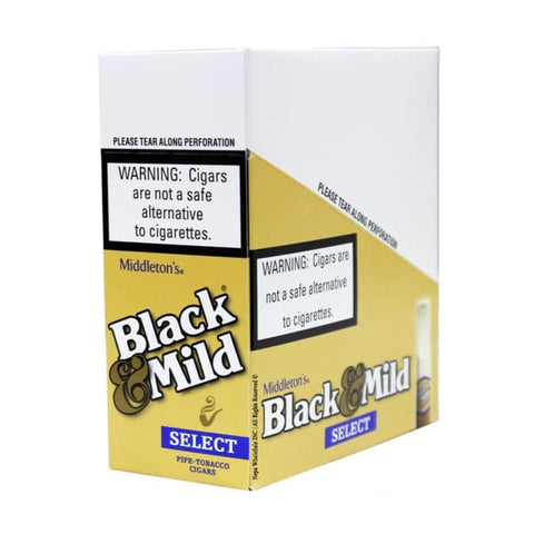 BLACK & MILD CIGAR SELECT MILD 5-PACK - 10CT BOX - Vape City USA