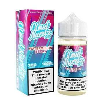 CLOUD NURDZ - ICED GRAPE STRAWBERRY 100ML - Vape City USA