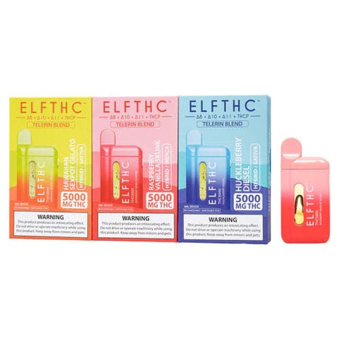 ELF THC5000 BLEND 5G DISPOSABLE VAPE DEVICE - 3PK - Vape City USA