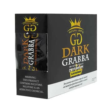 GG DARK GRABBA FRONTO LEAF CIGAR WRAPS 25CT BOX - Vape City USA