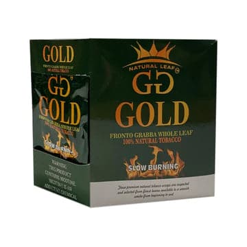 GG GOLD GRABBA FRONTO WHOLE LEAF 10CT BOX - Vape City USA