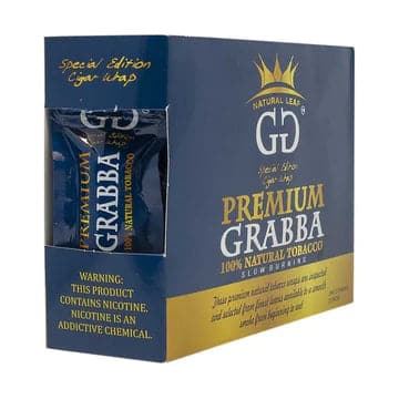 GG PREMIUM GRABBA FRONTO LEAF CIGAR WRAPS 25CT BOX - Vape City USA