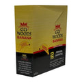 GG WOODS BANANA CIGAR WRAPS 15CT BOX - Vape City USA