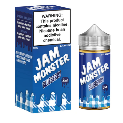 JAM MONSTER - BLUEBERRY 100ML - Vape City USA