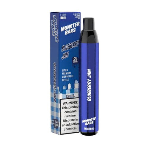 MONSTER BARS DISPOSABLE VAPE DEVICE - 6PK - Vape City USA