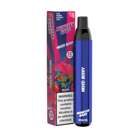 MONSTER BARS DISPOSABLE VAPE DEVICE - 3PK - Vape City USA