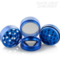 SANTA CRUZ SHREDDER X COOKIES MEDIUM 4-PIECE GRINDER - Vape City USA