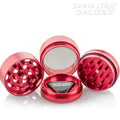 SANTA CRUZ SHREDDER X COOKIES MEDIUM 4-PIECE GRINDER - Vape City USA