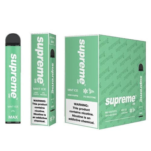 SUPREME MAX DISPOSABLE VAPE DEVICE - 1PC - Vape City USA