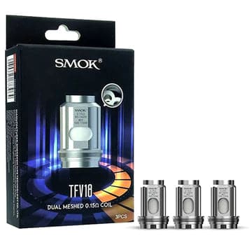 SMOK TFV18 Replacement Coils - 3PK 5.0 star rating - Vape City USA
