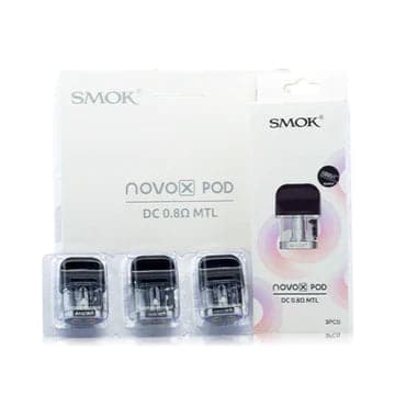 SMOK NOVO X Replacement Pod Cartridge - 3PK - Vape City USA