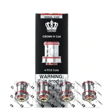Uwell Crown 4 Replacement Coil - 4PK - Vape City USA