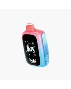 Beri Crush 50K disposable vape with 1.77-inch display showing puff count and battery level