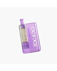 Chillax Psylo 35K disposable vape Berry Burst flavor with crystal tank and dual mesh coil