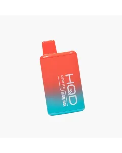 HQD Cuvie Bar 7000 disposable vape in Lush Ice flavor with red-to-teal gradient finish