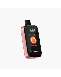 HQD Everest 25K disposable vape with smart touch screen and 28mL tank
