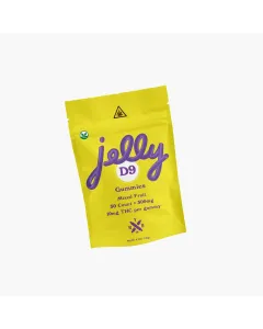 Jelly Delta-9 THC Gummies, 10mg Delta-9 Per Gummy, Mixed Fruit, 30 Count (300mg)
