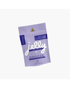 Jelly Signature Snooze Blackberry Indica Sleepers, 5mg Delta-9 + 20mg CBN Per Gummy, 40 Count