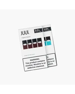 JUUL Pods 4-Pack - Virginia Tobacco and Menthol, 3% and 5% Nicotine