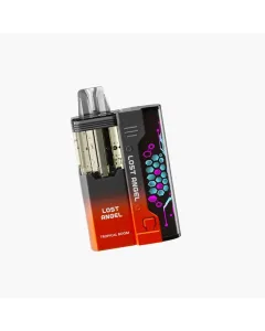 Lost Angel Mate 50K disposable vape kit tropical boom flavor with smart display auto coil technology high puff capacity rechargeable device
