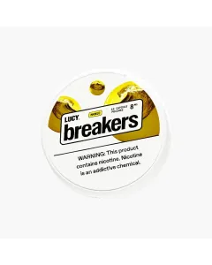 Lucy Breakers nicotine pouches mango 8mg burst capsule tobacco free 15 count flavorful smokeless nicotine option