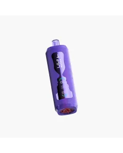 Mazaya Cloud Aura 50K disposable vape in purple design with digital display and ergonomic curved body